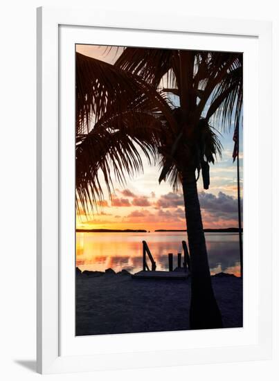 Silhouette at Sunset - Florida-Philippe Hugonnard-Framed Photographic Print