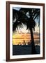 Silhouette at Sunset - Florida-Philippe Hugonnard-Framed Photographic Print