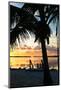 Silhouette at Sunset - Florida-Philippe Hugonnard-Mounted Photographic Print