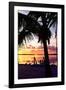 Silhouette at Sunset - Florida-Philippe Hugonnard-Framed Photographic Print