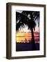 Silhouette at Sunset - Florida-Philippe Hugonnard-Framed Photographic Print