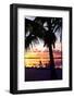 Silhouette at Sunset - Florida-Philippe Hugonnard-Framed Photographic Print