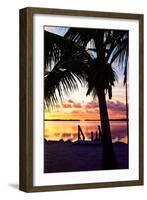 Silhouette at Sunset - Florida-Philippe Hugonnard-Framed Photographic Print