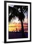 Silhouette at Sunset - Florida-Philippe Hugonnard-Framed Photographic Print