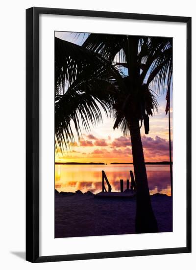 Silhouette at Sunset - Florida-Philippe Hugonnard-Framed Photographic Print