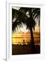 Silhouette at Sunset - Florida-Philippe Hugonnard-Framed Photographic Print