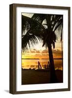 Silhouette at Sunset - Florida-Philippe Hugonnard-Framed Photographic Print