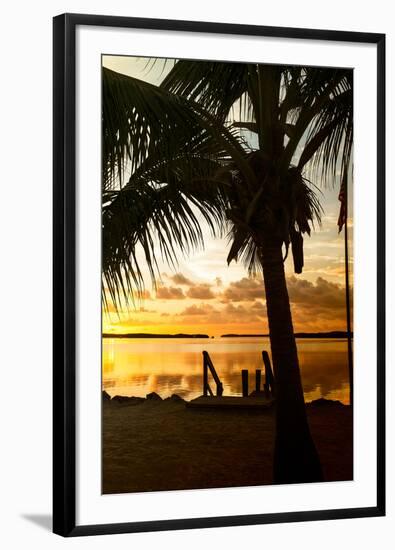 Silhouette at Sunset - Florida-Philippe Hugonnard-Framed Photographic Print