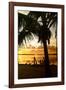 Silhouette at Sunset - Florida-Philippe Hugonnard-Framed Photographic Print