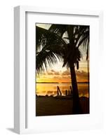 Silhouette at Sunset - Florida-Philippe Hugonnard-Framed Photographic Print