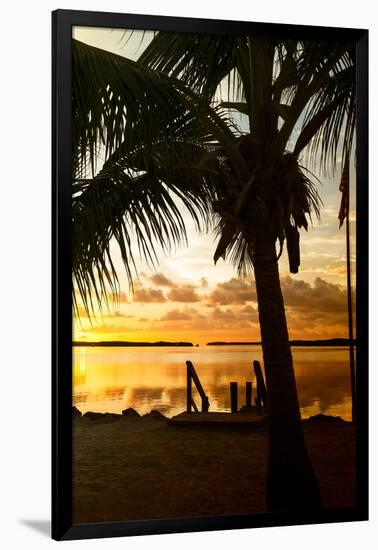 Silhouette at Sunset - Florida-Philippe Hugonnard-Framed Photographic Print