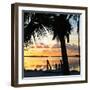 Silhouette at Sunset - Florida-Philippe Hugonnard-Framed Photographic Print