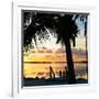 Silhouette at Sunset - Florida-Philippe Hugonnard-Framed Photographic Print