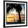 Silhouette at Sunset - Florida-Philippe Hugonnard-Framed Photographic Print