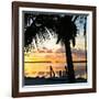 Silhouette at Sunset - Florida-Philippe Hugonnard-Framed Photographic Print