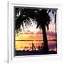 Silhouette at Sunset - Florida-Philippe Hugonnard-Framed Photographic Print