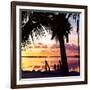 Silhouette at Sunset - Florida-Philippe Hugonnard-Framed Photographic Print