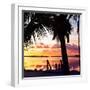 Silhouette at Sunset - Florida-Philippe Hugonnard-Framed Photographic Print