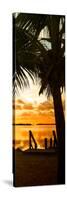 Silhouette at Sunset - Florida-Philippe Hugonnard-Stretched Canvas