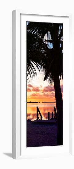 Silhouette at Sunset - Florida-Philippe Hugonnard-Framed Photographic Print