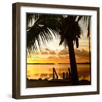 Silhouette at Sunset - Florida-Philippe Hugonnard-Framed Photographic Print