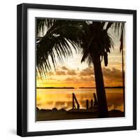 Silhouette at Sunset - Florida-Philippe Hugonnard-Framed Photographic Print