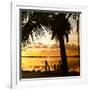 Silhouette at Sunset - Florida-Philippe Hugonnard-Framed Photographic Print