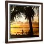 Silhouette at Sunset - Florida-Philippe Hugonnard-Framed Photographic Print