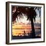 Silhouette at Sunset - Florida-Philippe Hugonnard-Framed Photographic Print