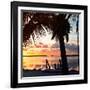 Silhouette at Sunset - Florida-Philippe Hugonnard-Framed Photographic Print