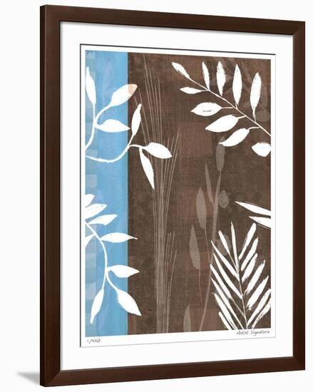 Silhouette Botanical I-Gayle Kabaker-Framed Giclee Print