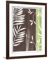 Silhouette Botanical II-Gayle Kabaker-Framed Giclee Print
