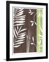 Silhouette Botanical II-Gayle Kabaker-Framed Giclee Print