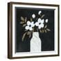 Silhouette Bouquet I-null-Framed Art Print