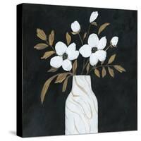 Silhouette Bouquet I-null-Stretched Canvas