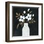 Silhouette Bouquet I-null-Framed Art Print