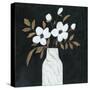 Silhouette Bouquet I-null-Stretched Canvas