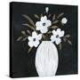 Silhouette Bouquet II-null-Stretched Canvas