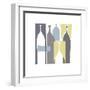 Silhouette, Chartreuse-Denise Duplock-Framed Giclee Print