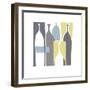 Silhouette, Chartreuse-Denise Duplock-Framed Giclee Print