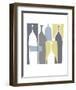 Silhouette - Chartreuse-Denise Duplock-Framed Art Print