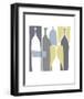 Silhouette - Chartreuse-Denise Duplock-Framed Art Print