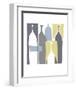 Silhouette - Chartreuse-Denise Duplock-Framed Art Print