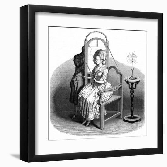 Silhouette Device-null-Framed Art Print