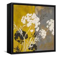 Silhouette Flowers I-Lanie Loreth-Framed Stretched Canvas