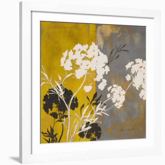 Silhouette Flowers I-Lanie Loreth-Framed Art Print