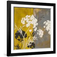 Silhouette Flowers I-Lanie Loreth-Framed Art Print