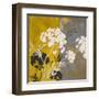 Silhouette Flowers I-Lanie Loreth-Framed Art Print