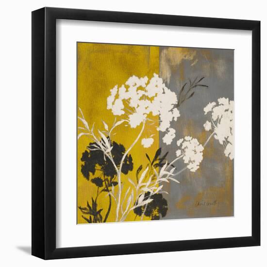 Silhouette Flowers I-Lanie Loreth-Framed Art Print