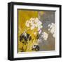 Silhouette Flowers I-Lanie Loreth-Framed Art Print